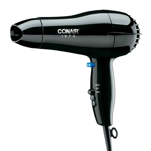 Conair Compact Hair Dryer, 1875W, Black